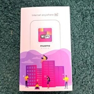 Muama Ryoko 4G LTE Mobile Portable Wireless WiFi Router NO SIM NIB